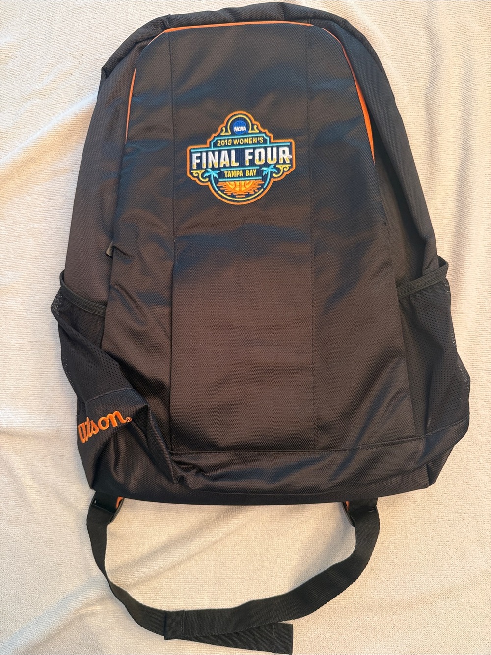 NCAA Final Four 2019 Basketball Backpack Wilson Tampa Bay Womens Tournament
